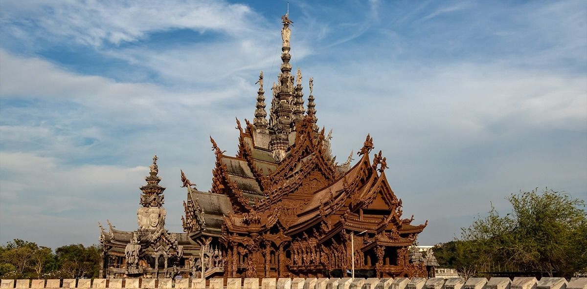Sanctuary of Truth: Khám phá kiệt tác gỗ độc nhất vô nhị ở Thái Lan