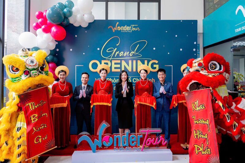 Khai trương chi nhánh WonderTour Hồ Chí Minh - Bước chuyển mình quan trọng tại thị trường miền Nam