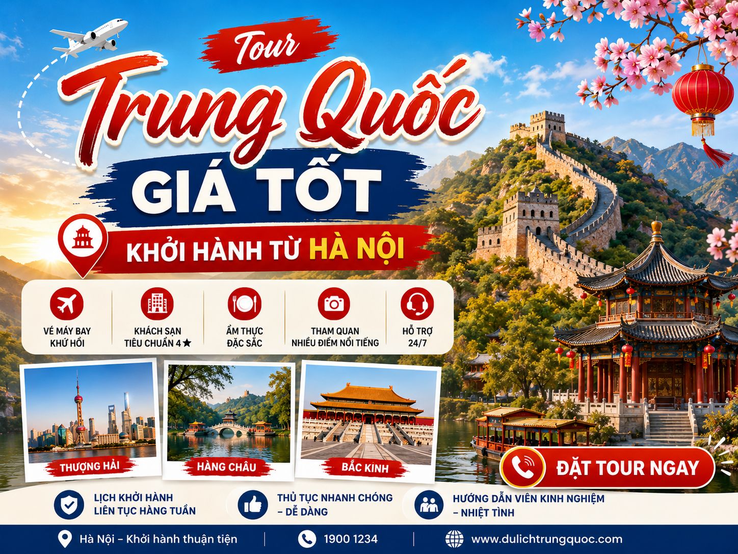 Tour Trung Quốc Giá Tốt Khởi Hành Từ Hà Nội