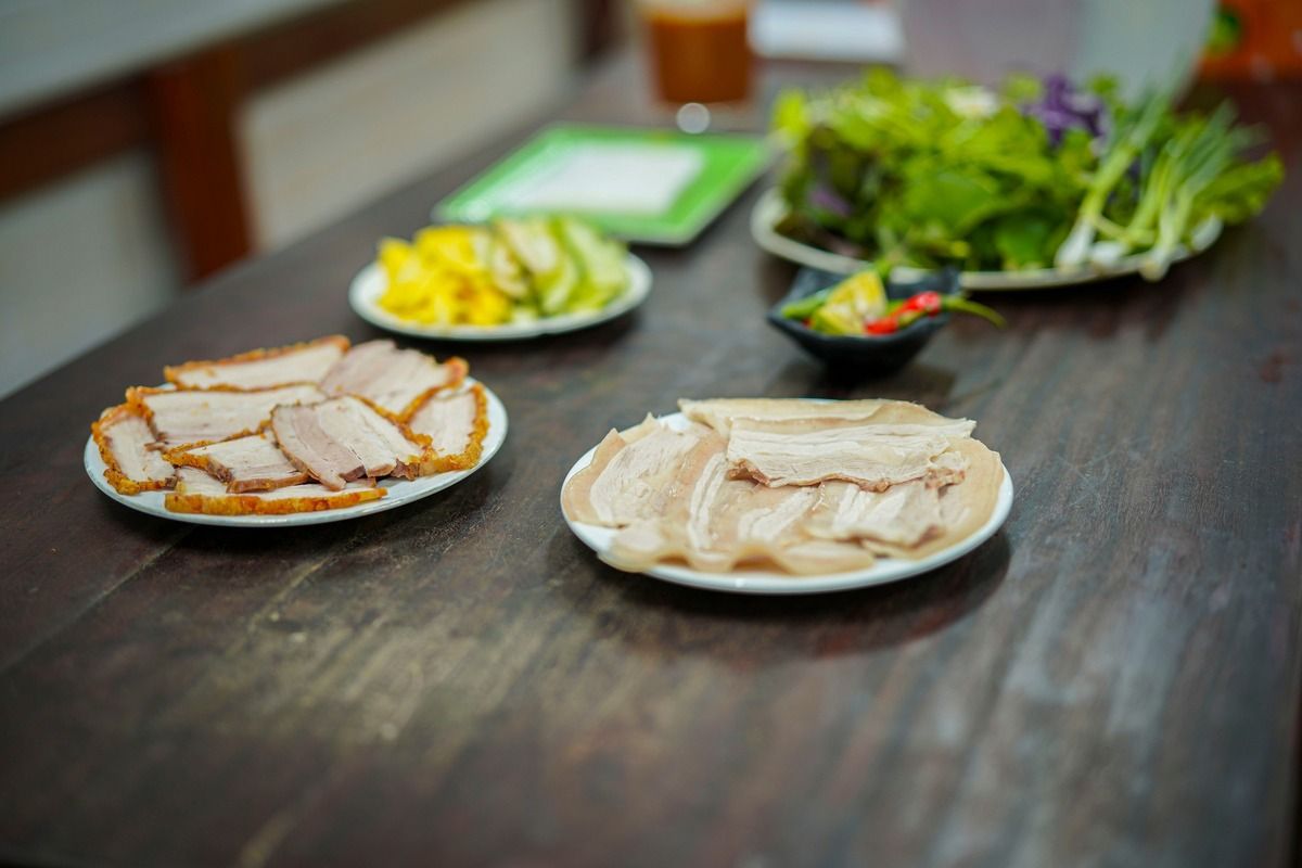 Quán Đại Lộc - Quán bánh tráng thịt heo ngon “gây thương nhớ”