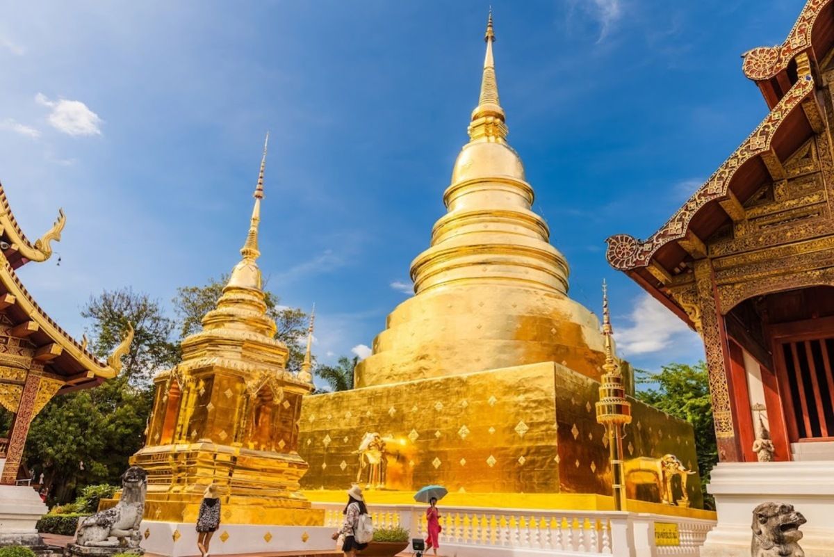 Không gian linh thiêng và an yên tại chùa Thái Lan