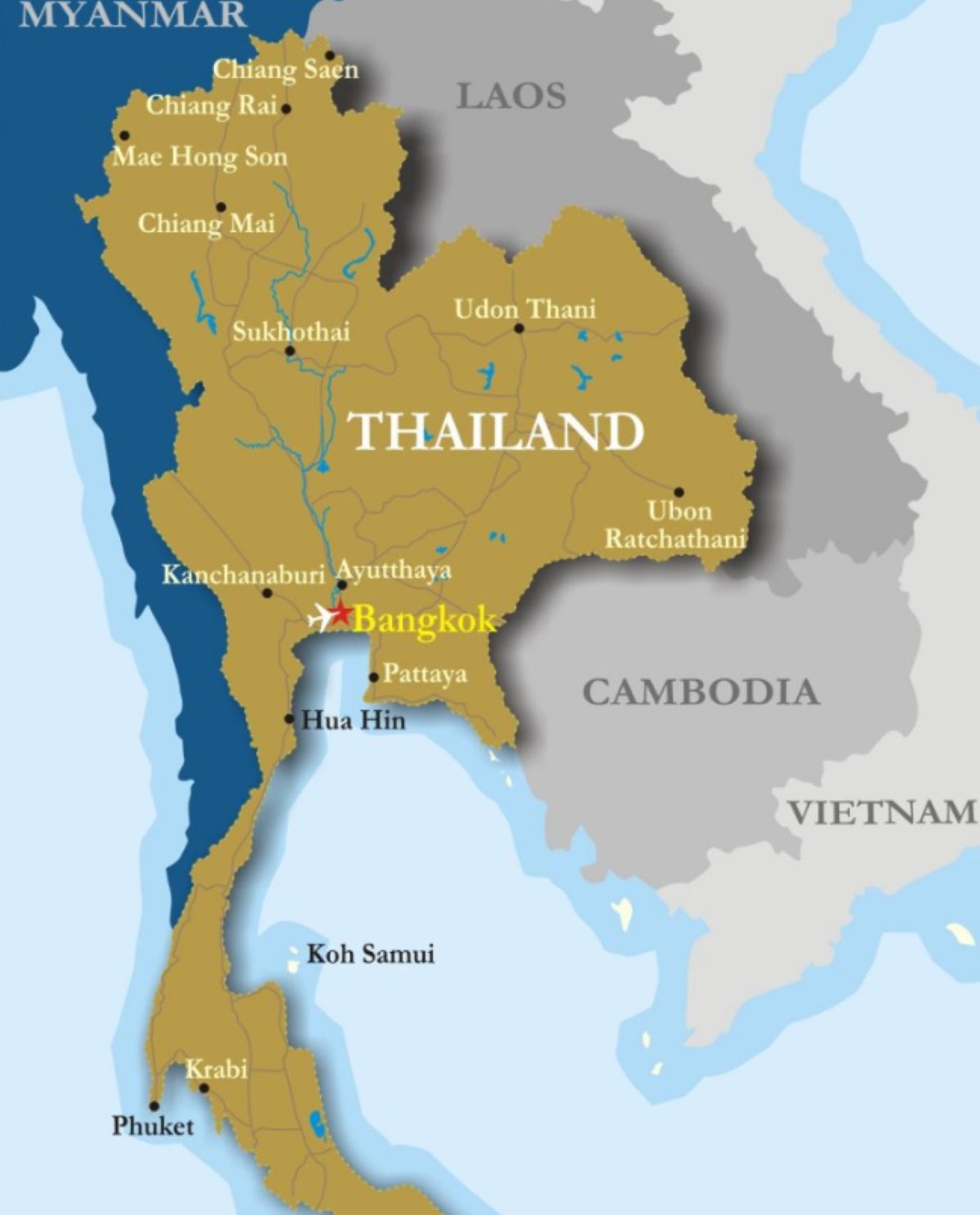 Tổng quan về thời tiết Thái Lan