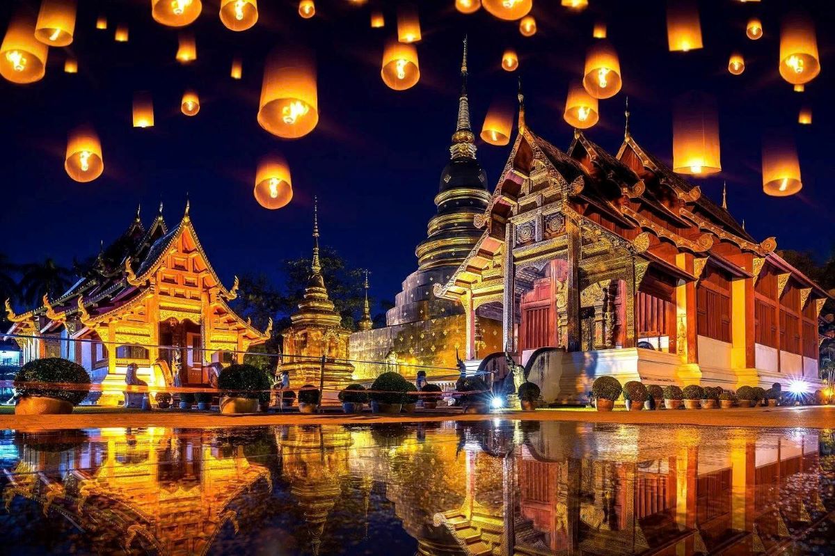 Ý nghĩa của lễ hội thả đèn trời Chiang Mai