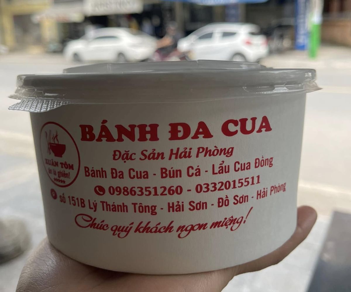 Bánh đa cua Xuân Tôm