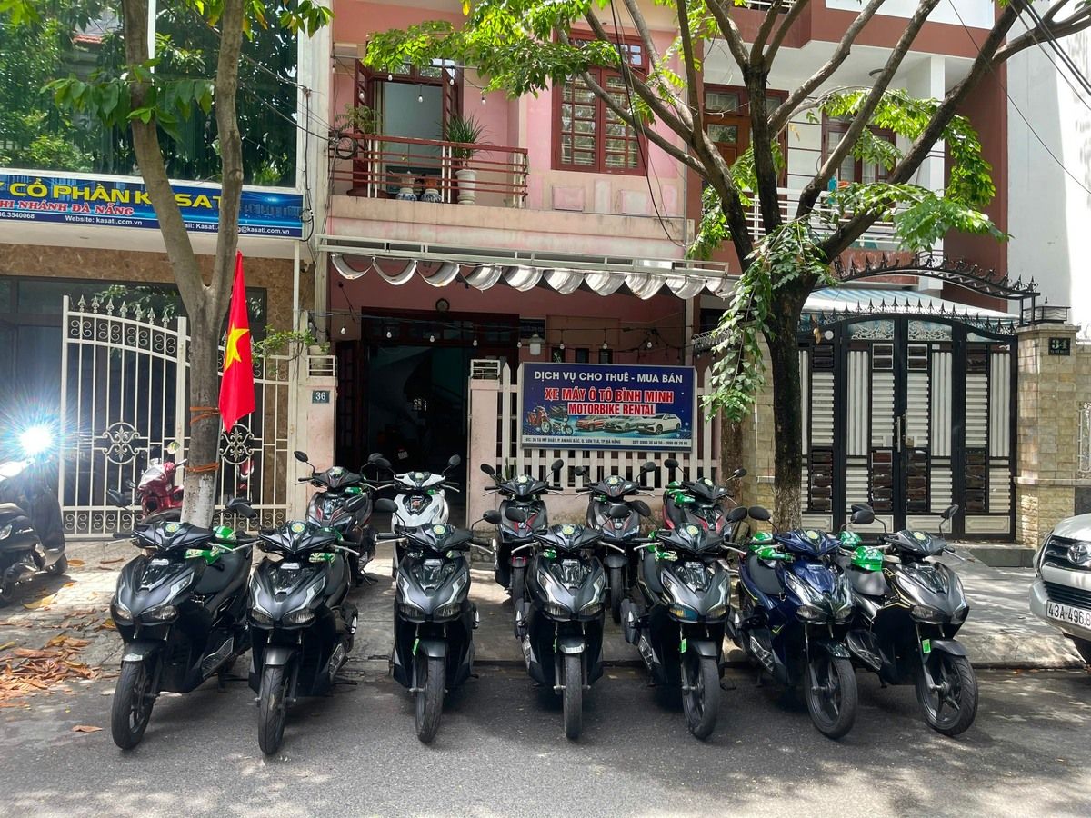 Đơn vị cho thuê xe máy Đà Nẵng - Bình Minh