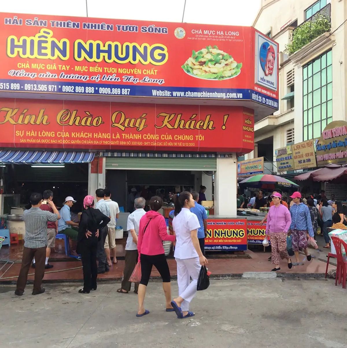 Chả mực giã Hiền Nhung