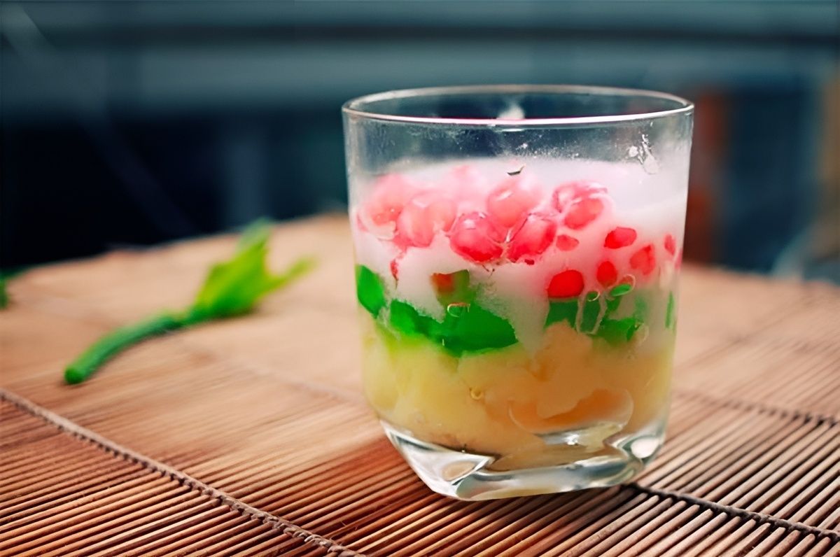Chè xoa xoa hạt lựu