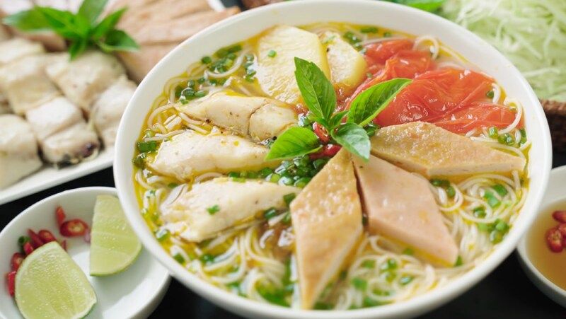 Món bún cá Nha Trang