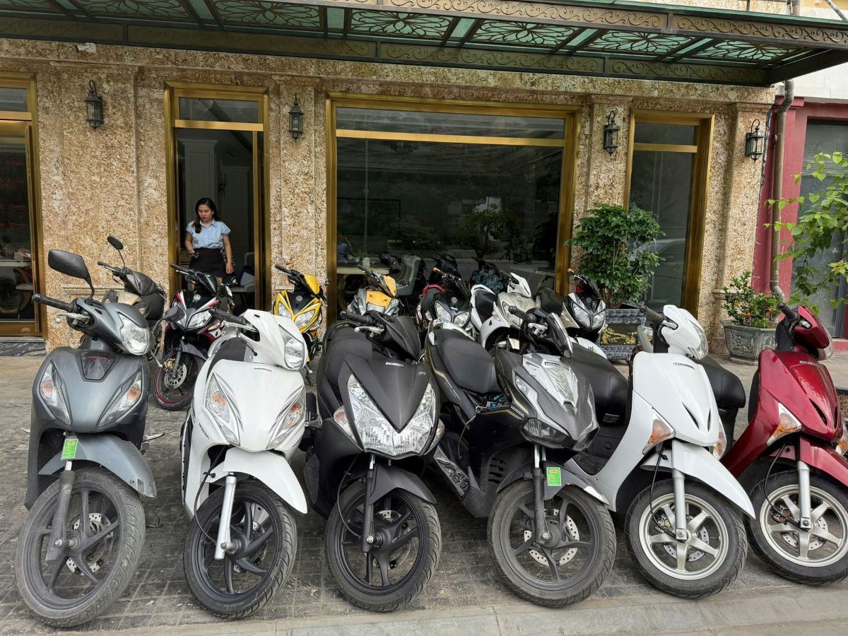 Thủ tục thuê xe máy ở Đà Nẵng không hề khó