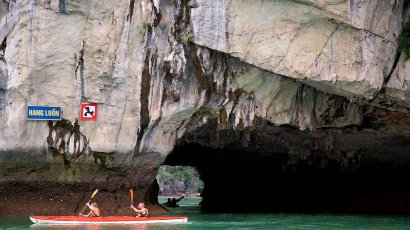 Trải nghiệm chèo kayak