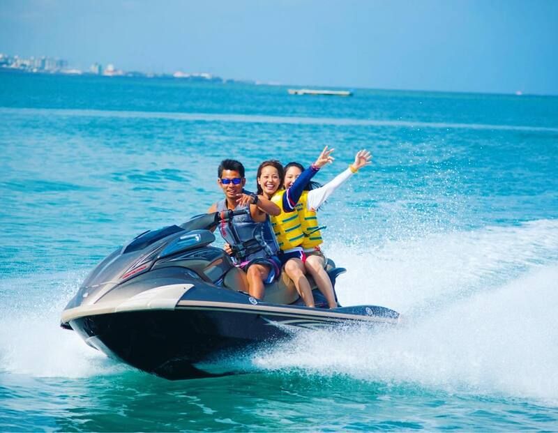 Tham gia các hoạt động thể thao biển