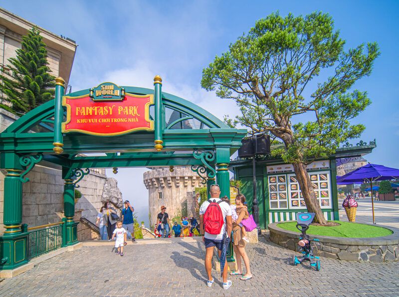 Vui chơi tại Fantasy Park