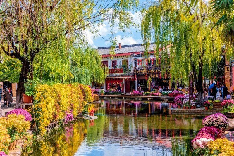 Mùa xuân ở Lệ Giang như thế nào?