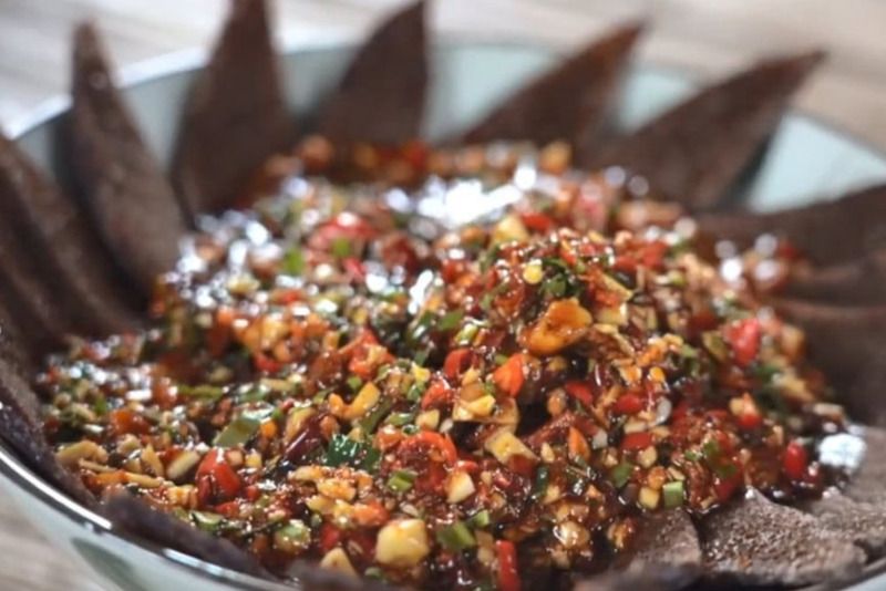 Gan lợn thổi Lệ Giang