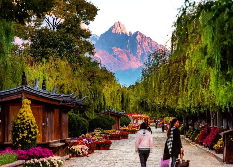 thời tiết Lệ Giang tháng 10