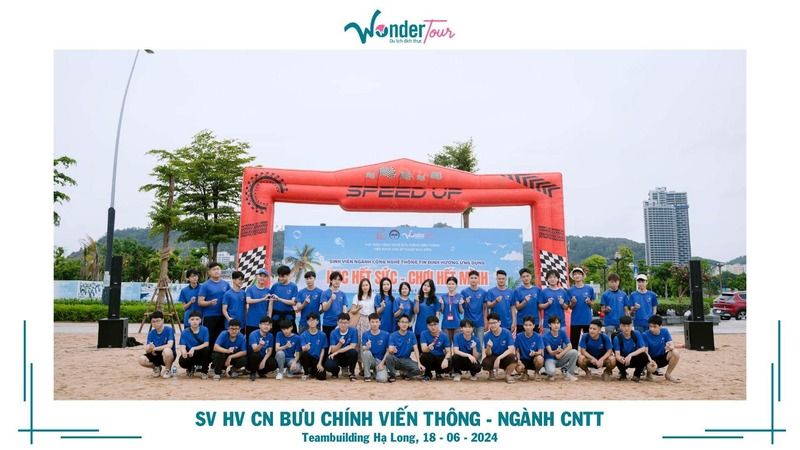 Backdrop team building ngoài trời