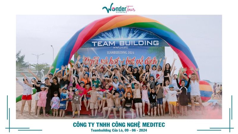 Backdrop team building theo chủ đề công ty
