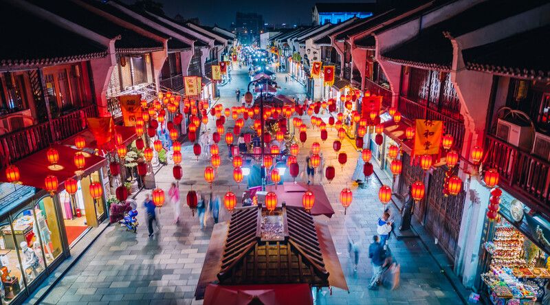 Phố đi bộ Thanh Hà Phường