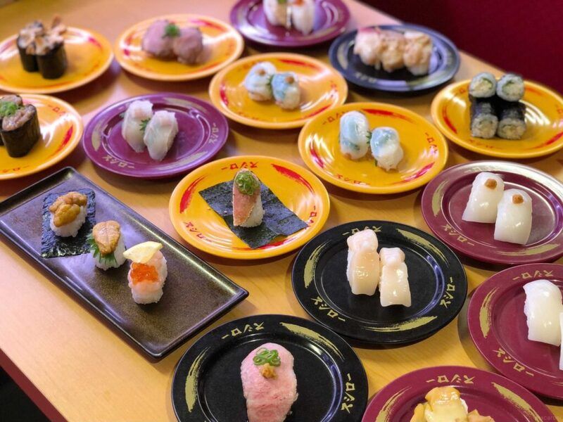 Ăn sushi băng chuyền