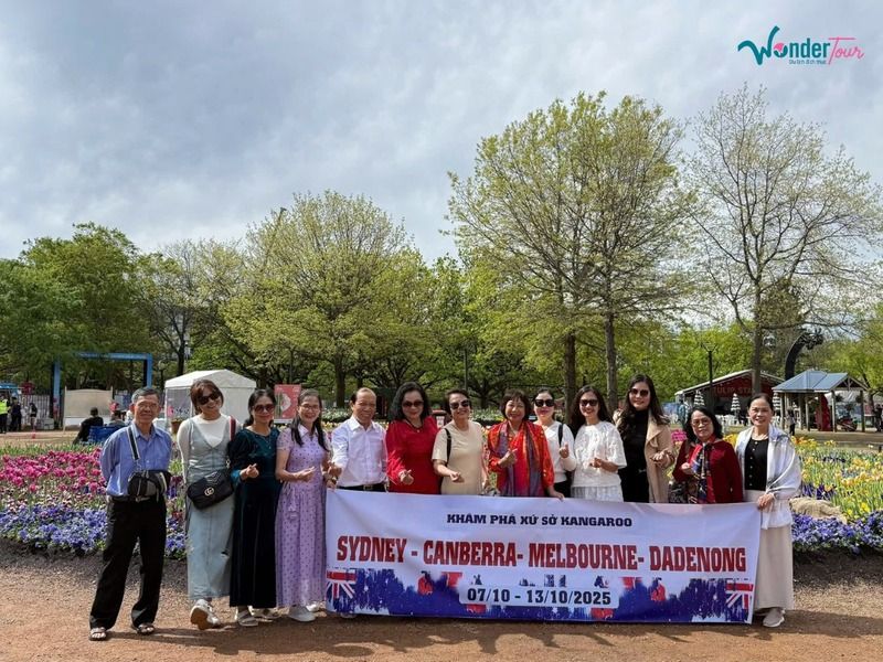 Tour đoàn Mỹ – Úc – Canada