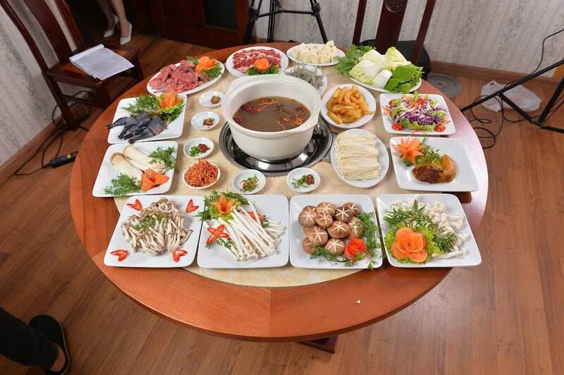 Các nguyên liệu kèm theo