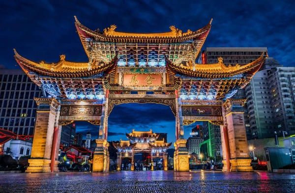 Kim Mã Bích Kê Phường – Biểu tượng kiến trúc và văn hóa Côn Minh | Công ty  du lịch Elite Tour